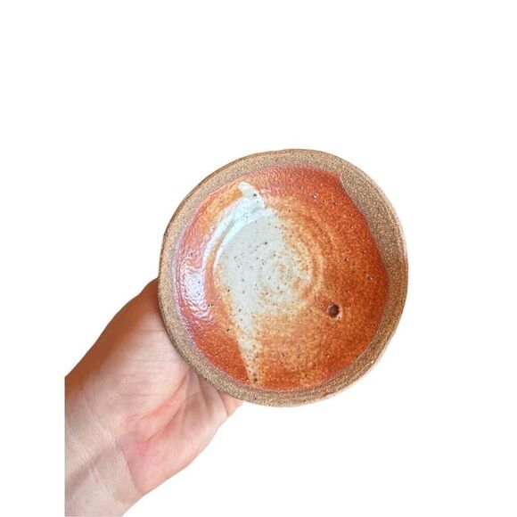 Handmade Rustic Stone Studio Pottery “Mingei-sota” Style Tea Pot & 4 Unique Tea - Picture 6 of 14